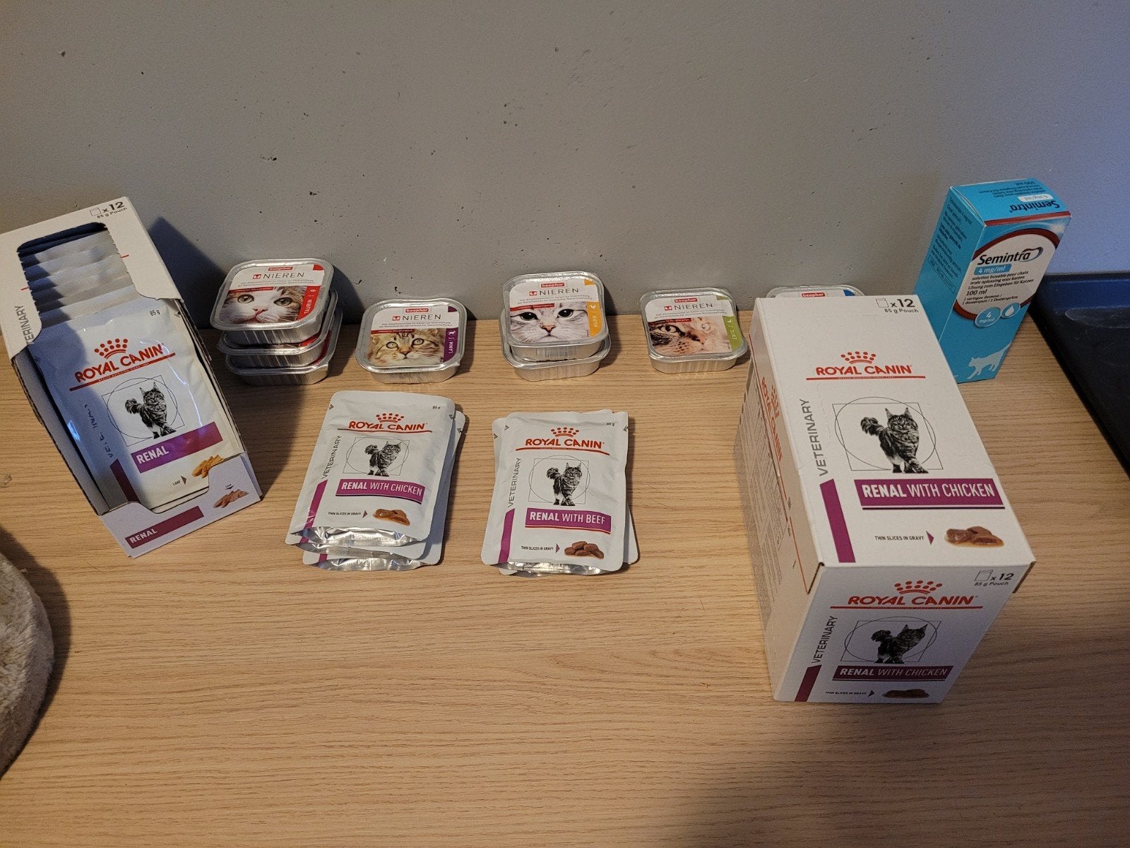 Nier dieet voeding kat + Semintra, Dieren en Toebehoren, Dierenvoeding, Ophalen of Verzenden, Kat