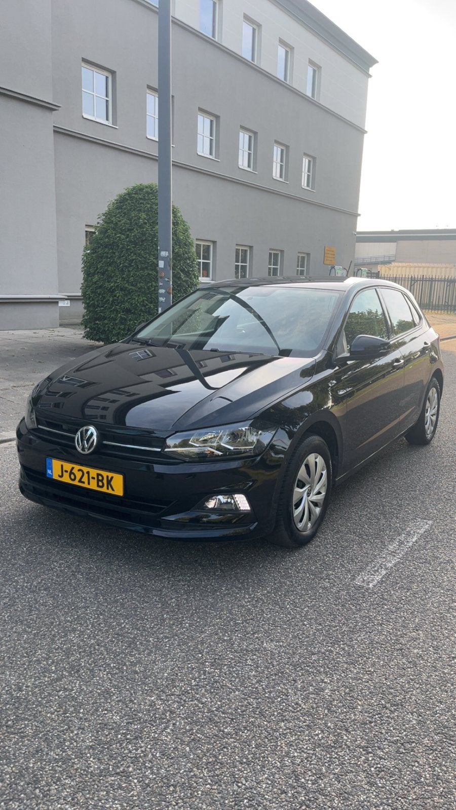Volkswagen Polo comfortline 1.0 TSI 95pk 2021 Zwart, Auto's, Volkswagen, Voorwielaandrijving, 95 pk, 1055 kg, Origineel Nederlands