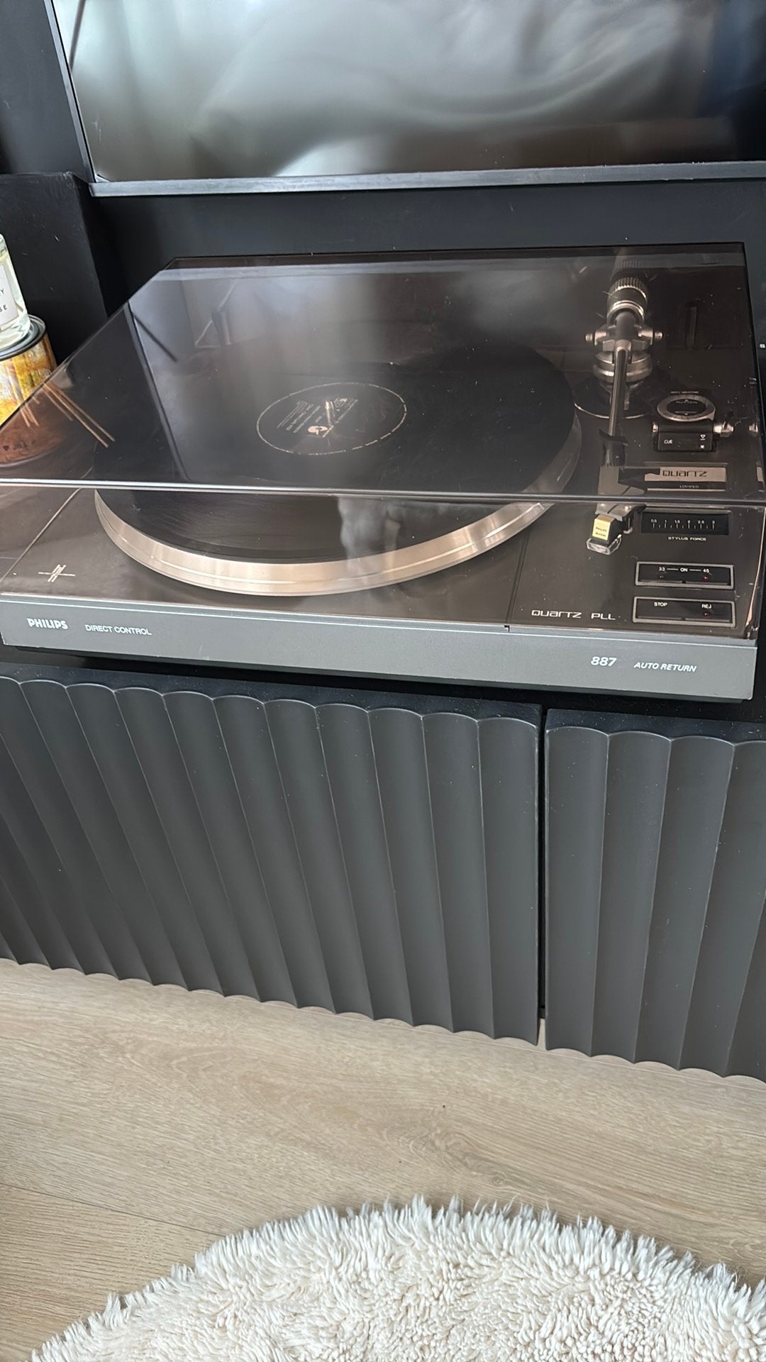 Philips 887 Quartz PLL Direct Control Platenspeler, Ophalen, Philips, Automatisch, Zo goed als nieuw