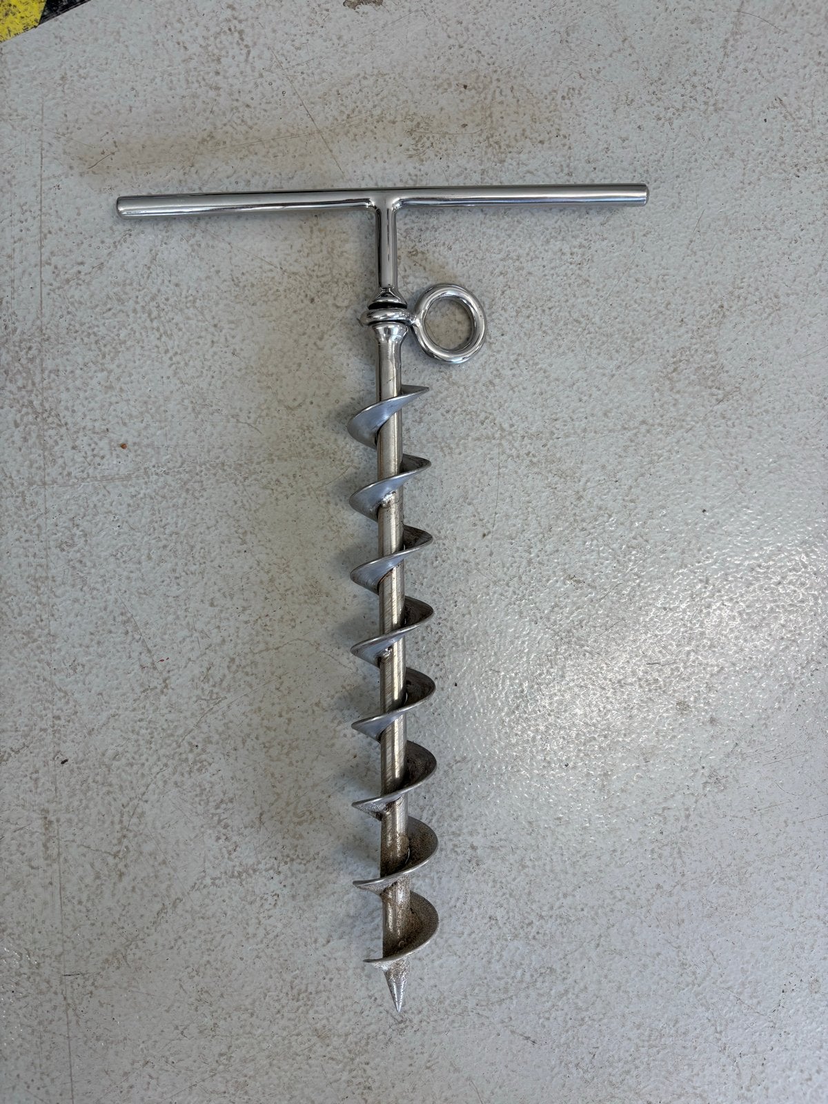 Grondboor / Handboor voor diverse toepassingen, Ophalen of Verzenden, Gebruikt, Overige typen, Overige merken