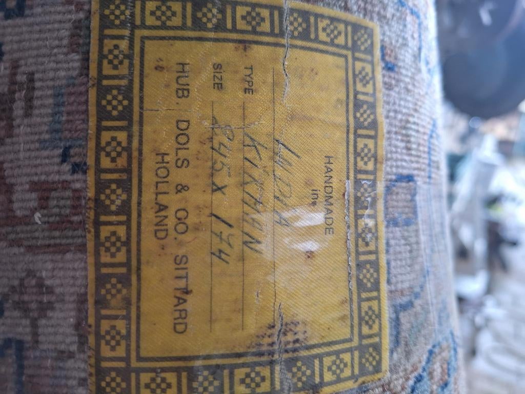 Te koop tapijt uit India., Antiek en Kunst, Ophalen of Verzenden