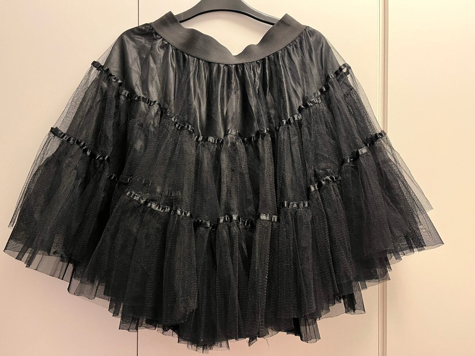 Tutu rok, Ophalen of Verzenden, Gedragen, Zwart, Onder de knie