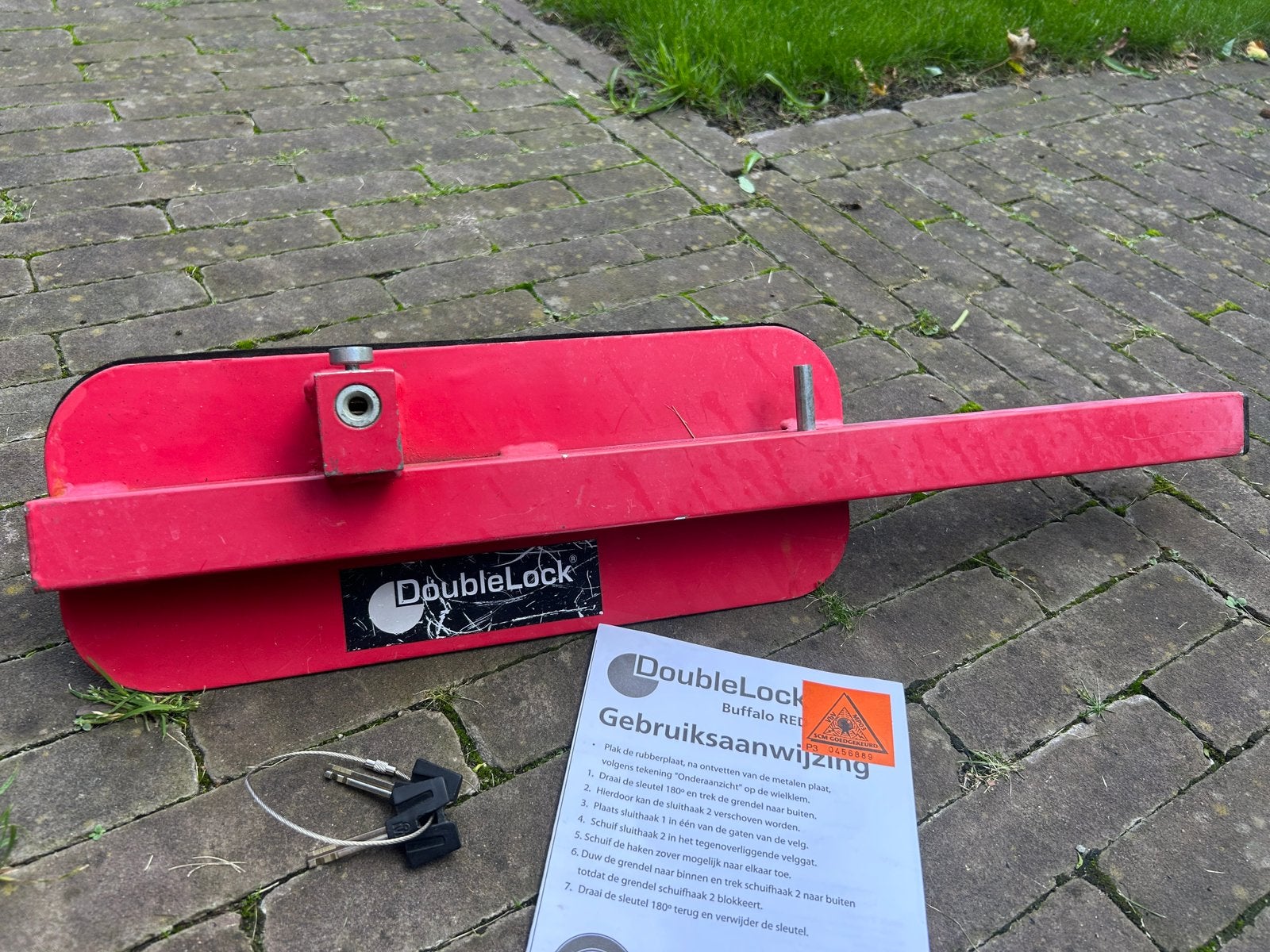 DoubleLock Buffalo  wielklem - SCM gekeurd, Ophalen of Verzenden, Zo goed als nieuw