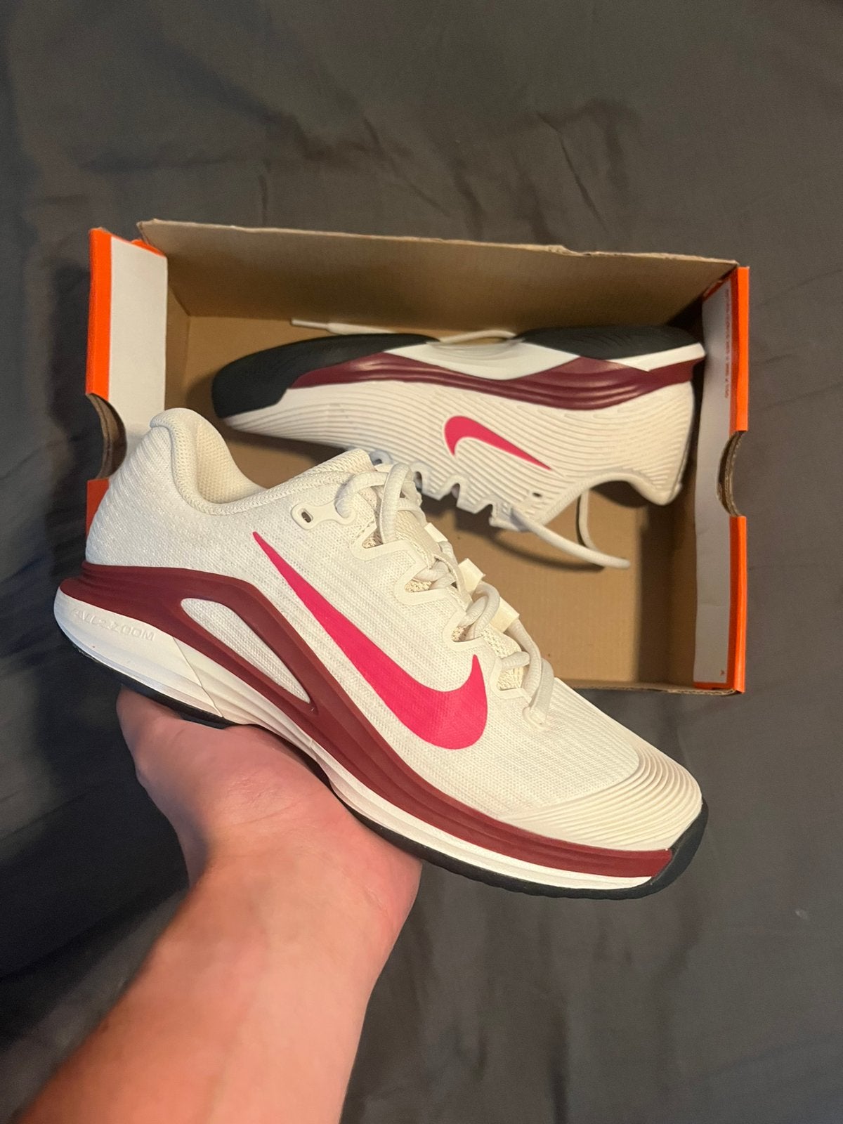 Nike Zoom Vapor 12 HC Pale Ivory - Maat 36.5, Nike, L00, Schoenen, Nieuw