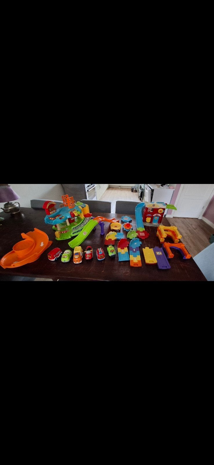 Grote set VTech Toet Toet Auto's en Zoef Zoef Dieren, Ophalen, Gebruikt