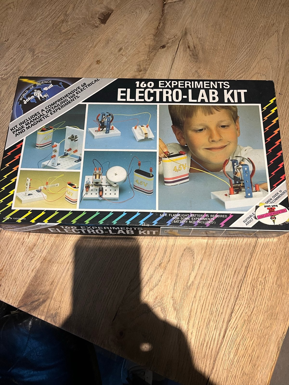 Electro-Lab Kit - 160 Experimenten - John Bull, Kinderen en Baby's, Ophalen of Verzenden, Zo goed als nieuw, Elektronica