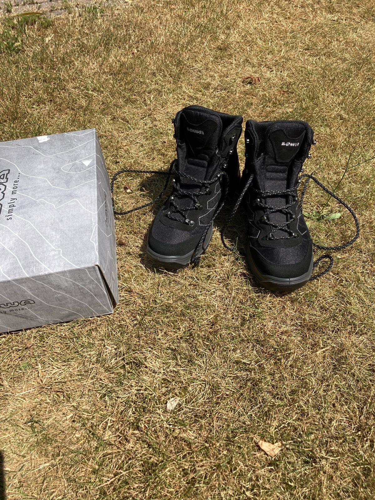 Lowa (Vierdaagse)Wandelschoenen Zwart - Nieuw in Doos, Ophalen, Nieuw, Schoenen