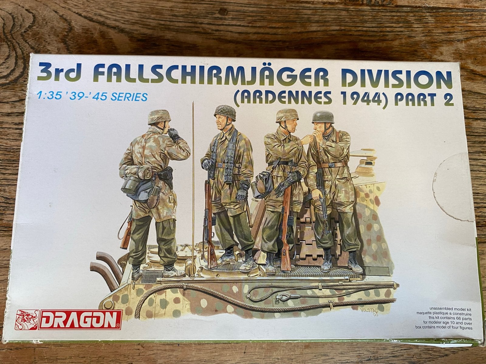 Dragon 3rd Fallschirmjäger Division (Ardennes 1944) Part 2, Ophalen of Verzenden, Nieuw, 1:35 tot 1:50, Figuur of Figuren
