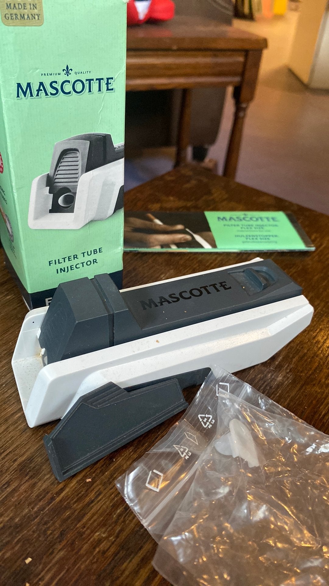 Mascotte sigarette schieter, amper gebruikt, Ophalen of Verzenden, Nieuw