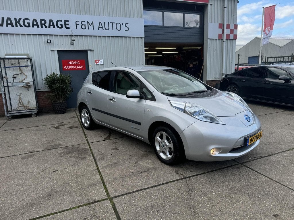 Nissan LEAF Base 24 kWh, Auto's, Nissan, Stof, Gebruikt, Origineel Nederlands, 1500 kg