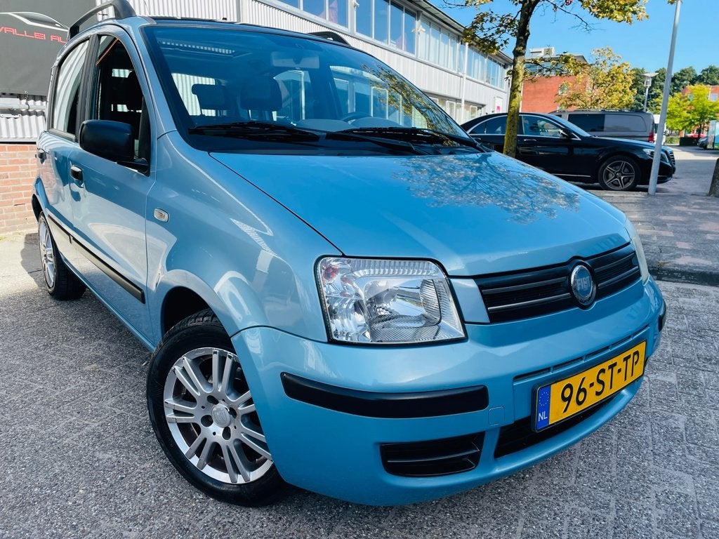Fiat Panda 1.2 Navigator Panorma elec ramen cv distributie 2, Auto's, Stof, Gebruikt, 840 kg, Origineel Nederlands