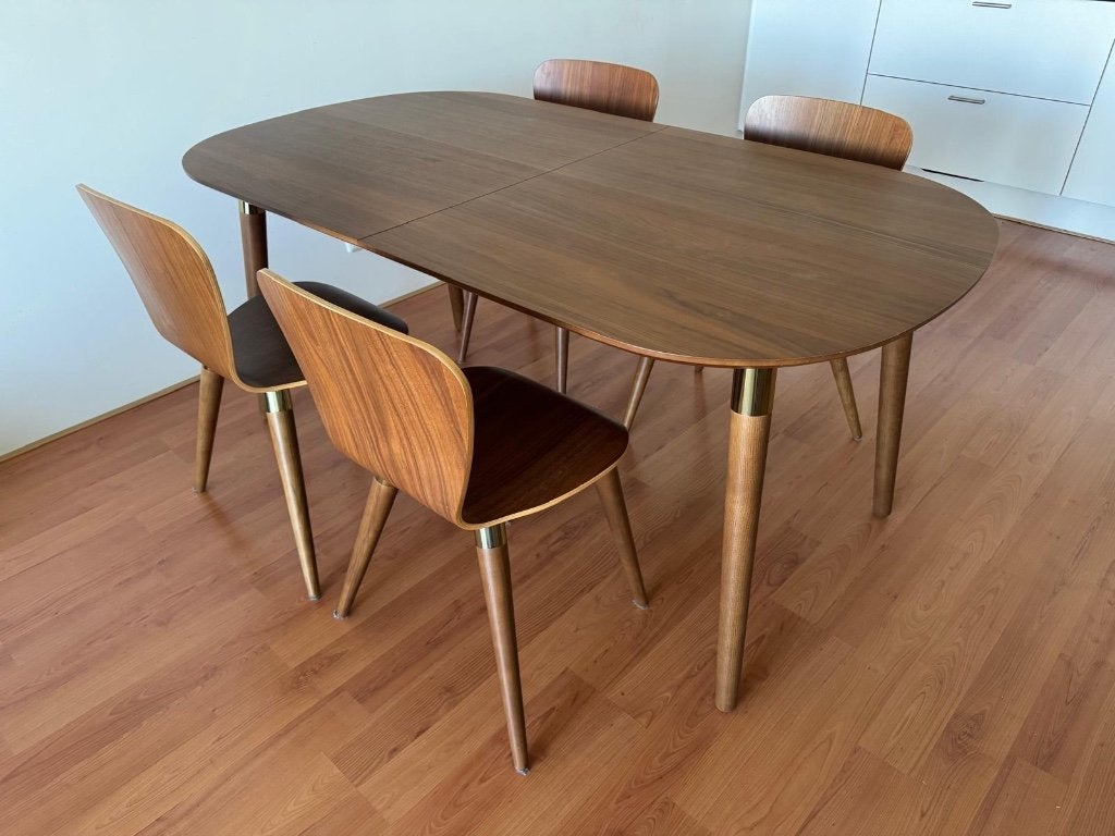 Beautiful extendable dining table, Ophalen, Gebruikt, 100 tot 150 cm, Modern, contemporary or Scandinavian interiors