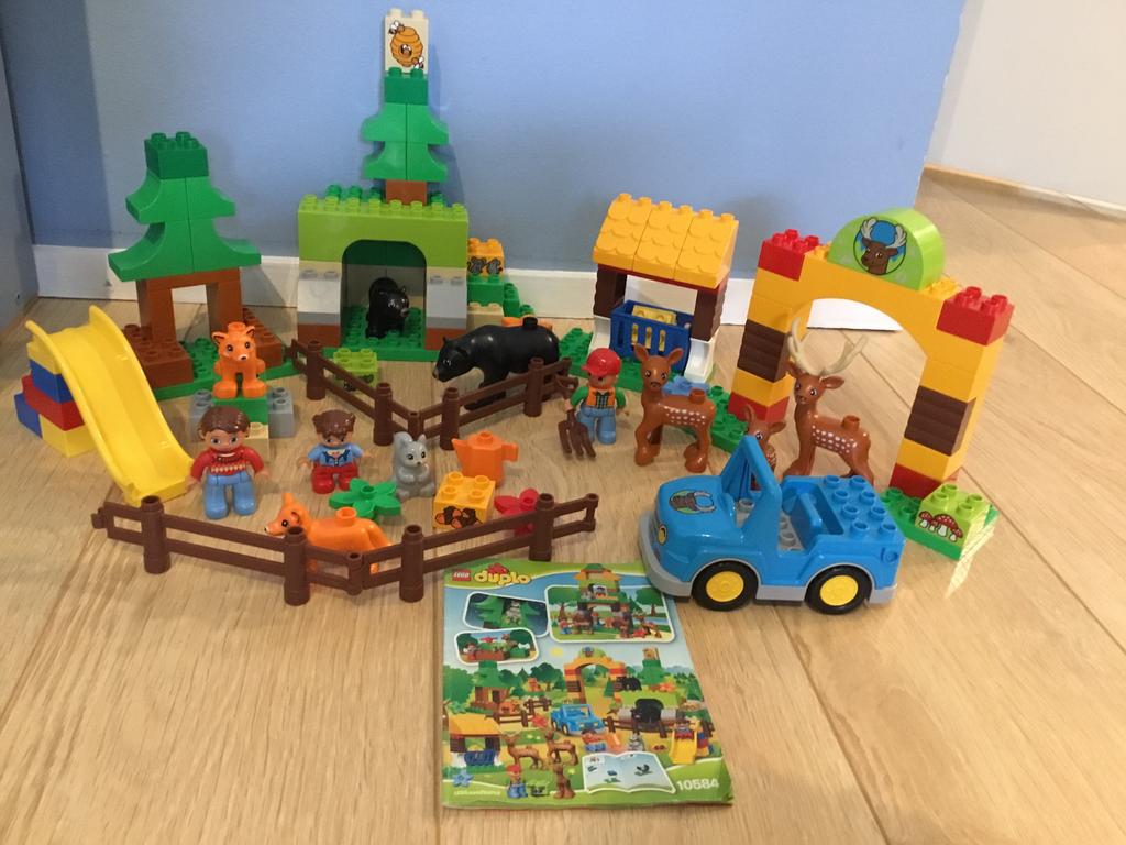 Duplo het grote bos, Ophalen of Verzenden, Zo goed als nieuw, Inclusief instructies, Duplo