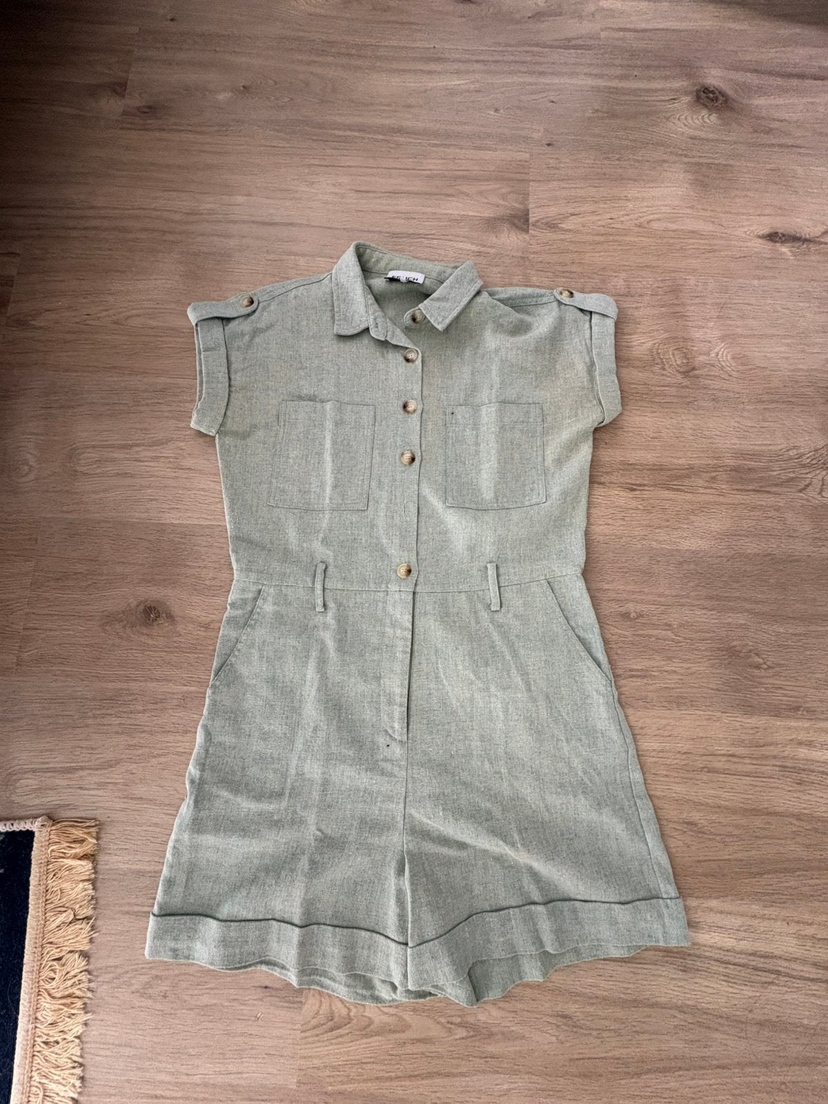 Jumpsuit Frnch, Kleding | Dames, Jumpsuits, Ophalen of Verzenden, Zo goed als nieuw, Maat 36 (S), Groen
