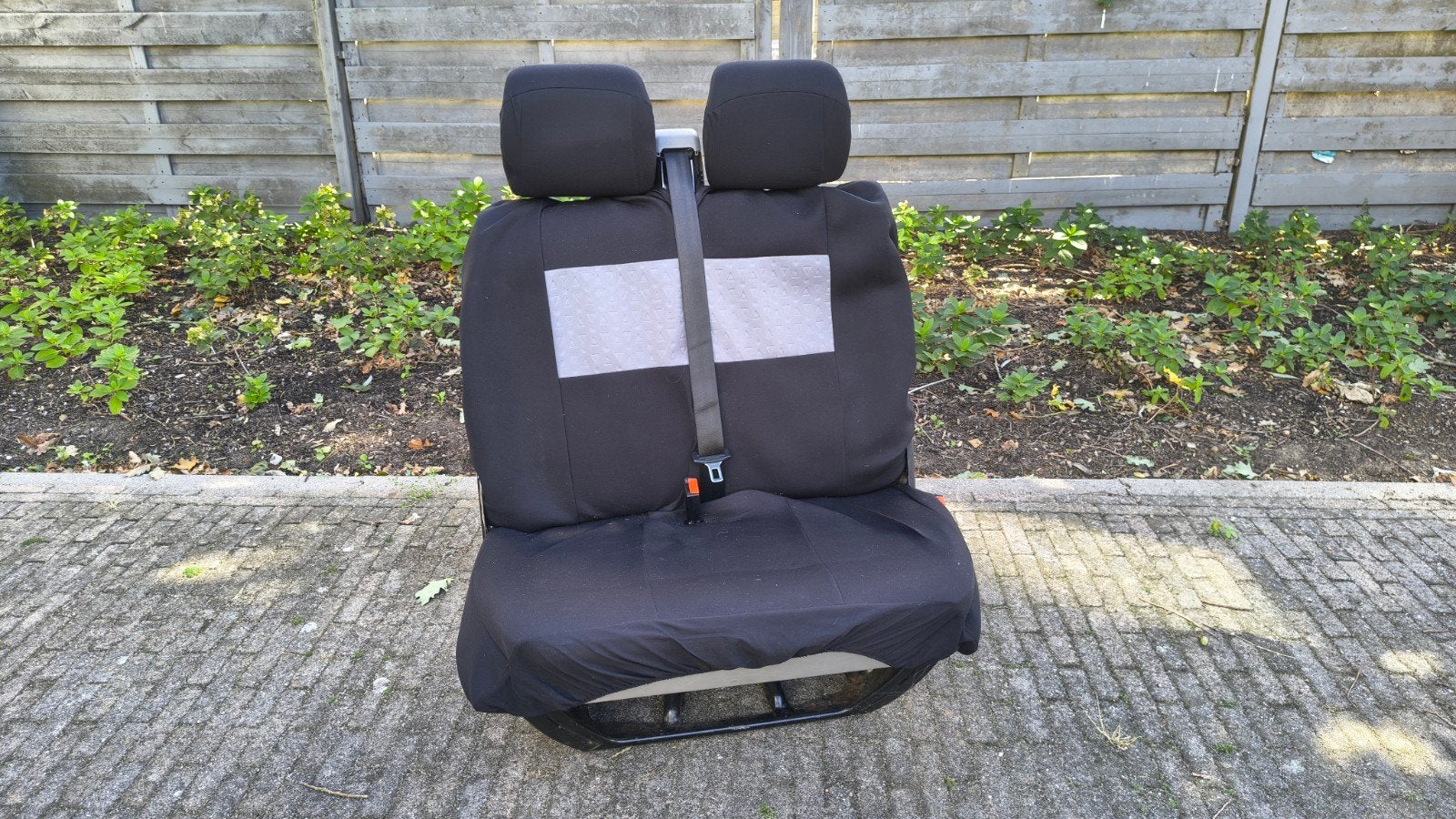 Tweezits voorbank met gordels voor VW T4 campervan, Ophalen, Gebruikt, Volkswagen