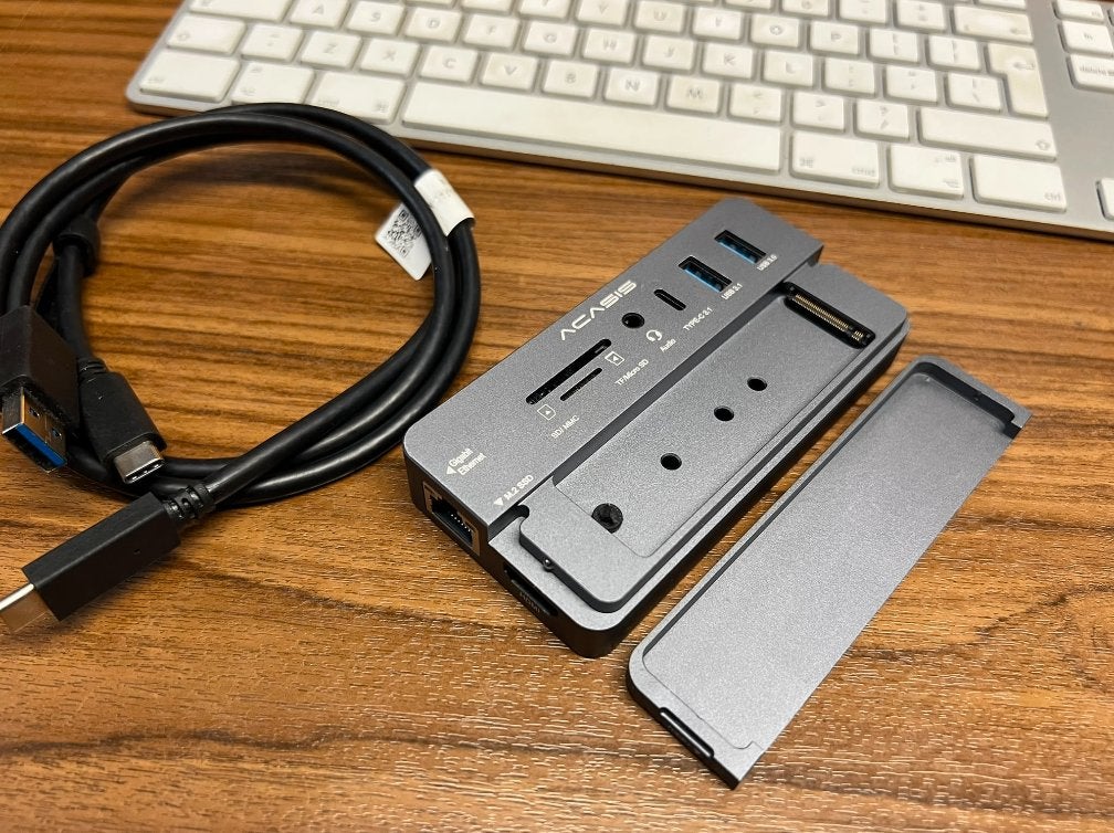 Acasis CM073 - 10-In-1 Hub - Docking Station, SSD, Ophalen of Verzenden, Zo goed als nieuw, Desktop