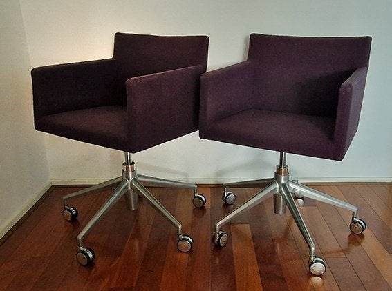 Bureaustoelen Arper 'Masai', paars, Ophalen, Gebruikt, Paars, Bureaustoel