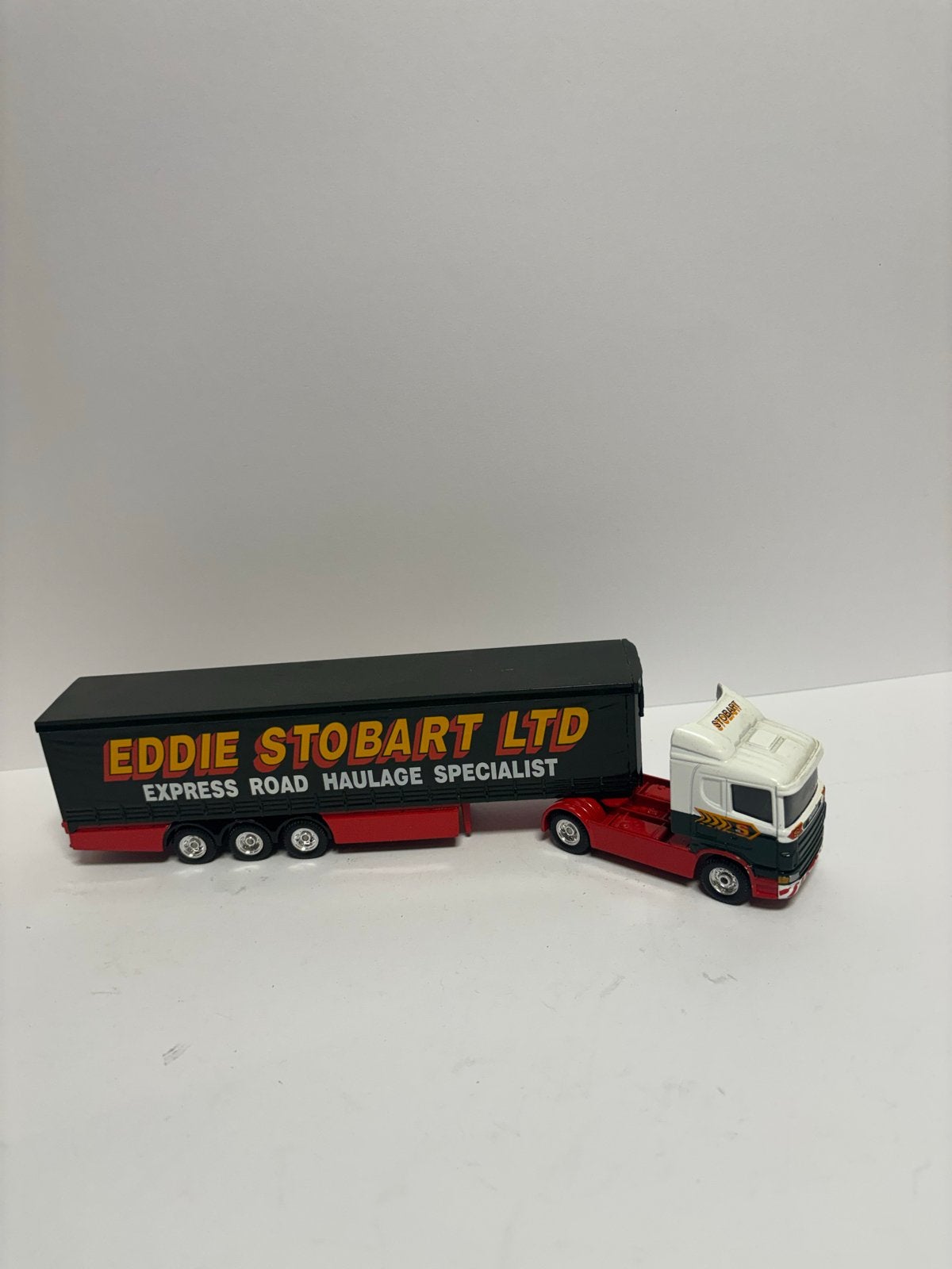 Eddie Stobart LTD Vrachtwagen met oplegger model, Ophalen of Verzenden, Zo goed als nieuw, Bus of Vrachtwagen