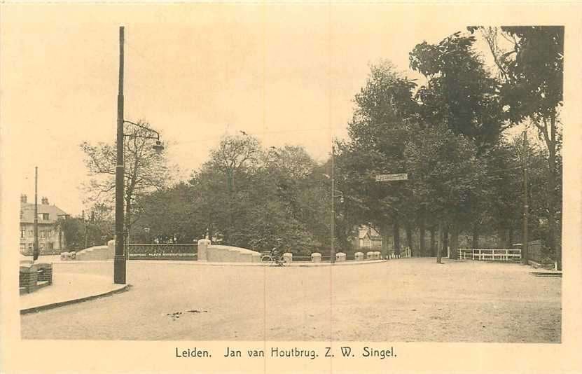 380-603-027 Leiden Jan van Houtbrug, Verzenden, Voor 1920, Zuid-Holland