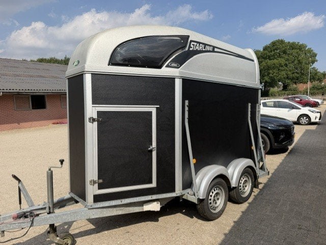 Paardentrailer 1,5 paard alu-bodem uitstekende staat!, Dieren en Toebehoren, Ophalen, Zo goed als nieuw, Overige materialen, 1½-paards trailer
