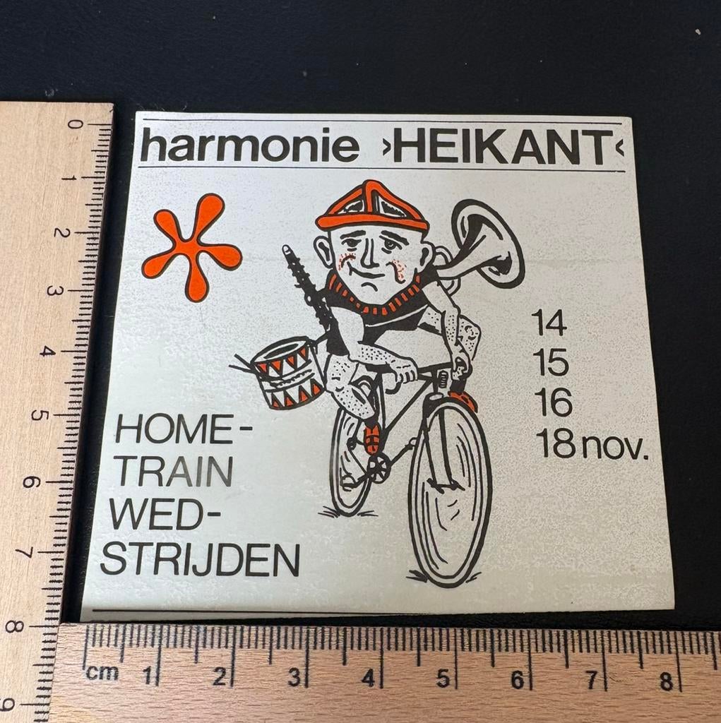 Harmonie “Heikant” - sticker, Verzenden, Nieuw, Bedrijf of Vereniging