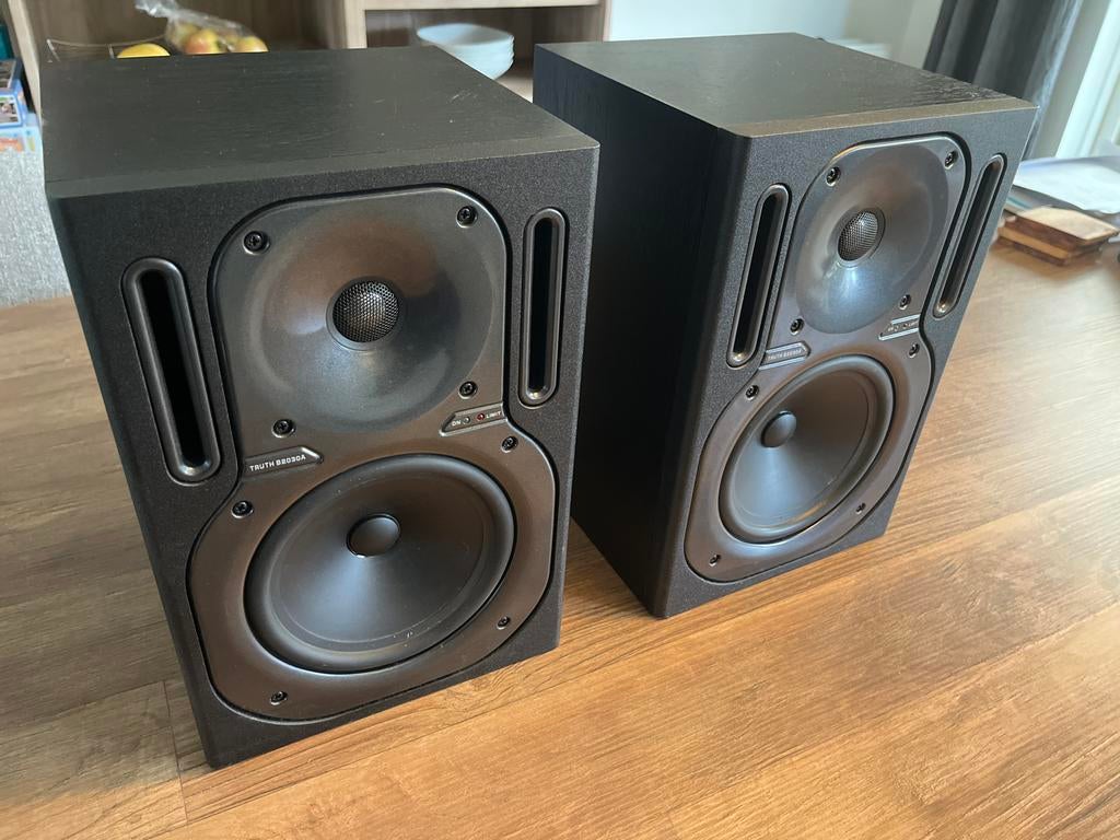 Behringer Truth B2030A Studio Monitor, Gebruikt, 60 tot 120 watt, Front, Rear of Stereo speakers, Ophalen