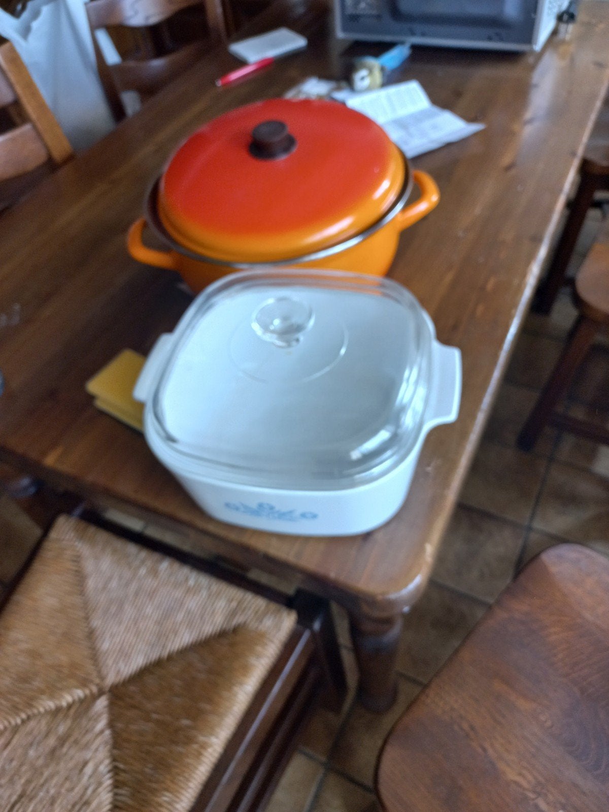 braadpan, Ophalen, Gebruikt, Emaille, Braadpan