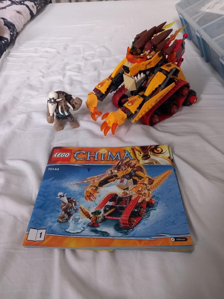 Lego Chima laval's rijtuig, Ophalen, Zo goed als nieuw