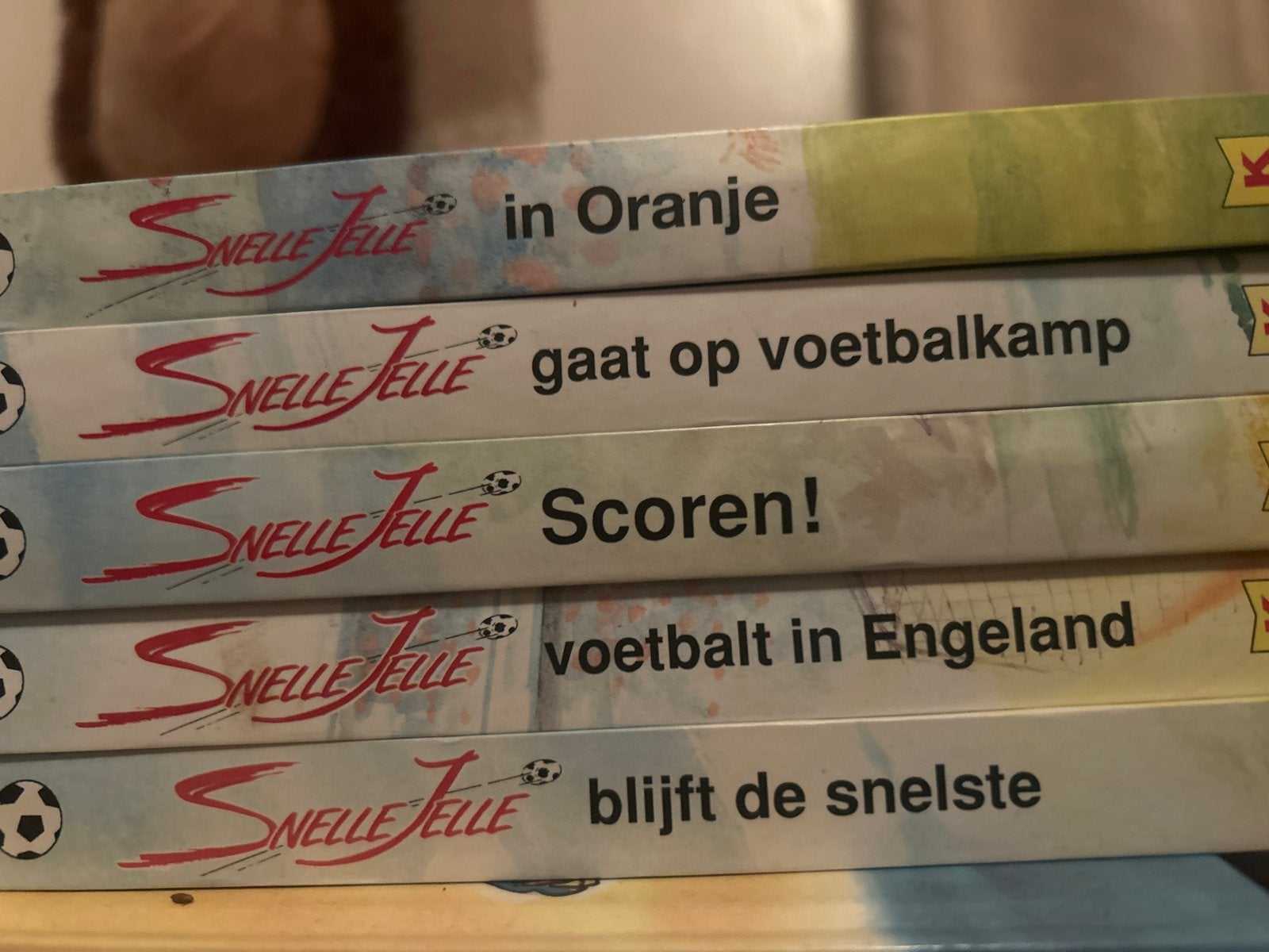 Snelle Jelle boeken serie - 5 delen, Ophalen of Verzenden, Gelezen, Fictie
