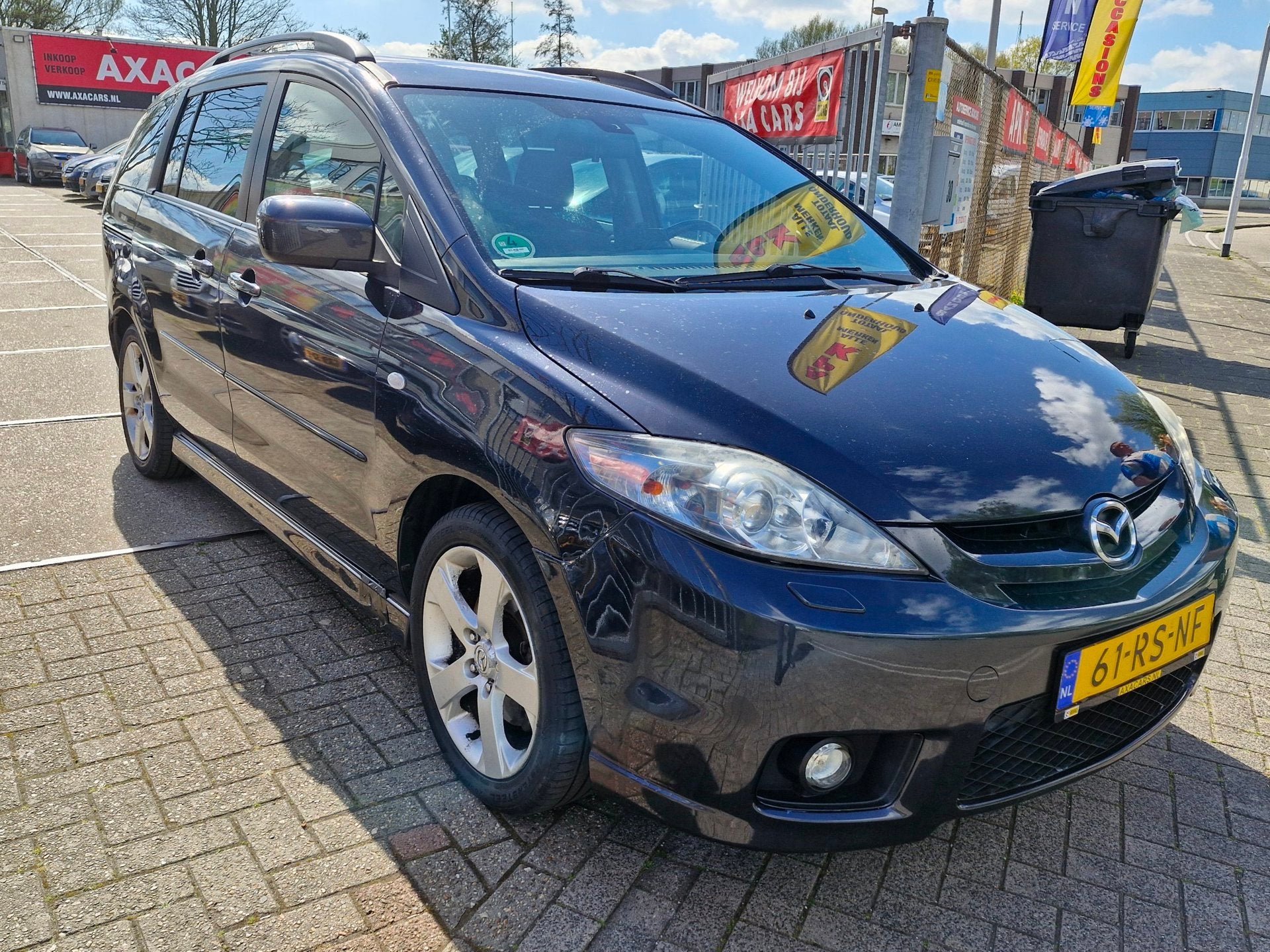 Mazda 5 2.0 Active 7 PERSOONS ! AIRCO ! NIEUWE APK !, Auto's, Voorwielaandrijving, Dealer onderhouden, Gebruikt, 7 stoelen
