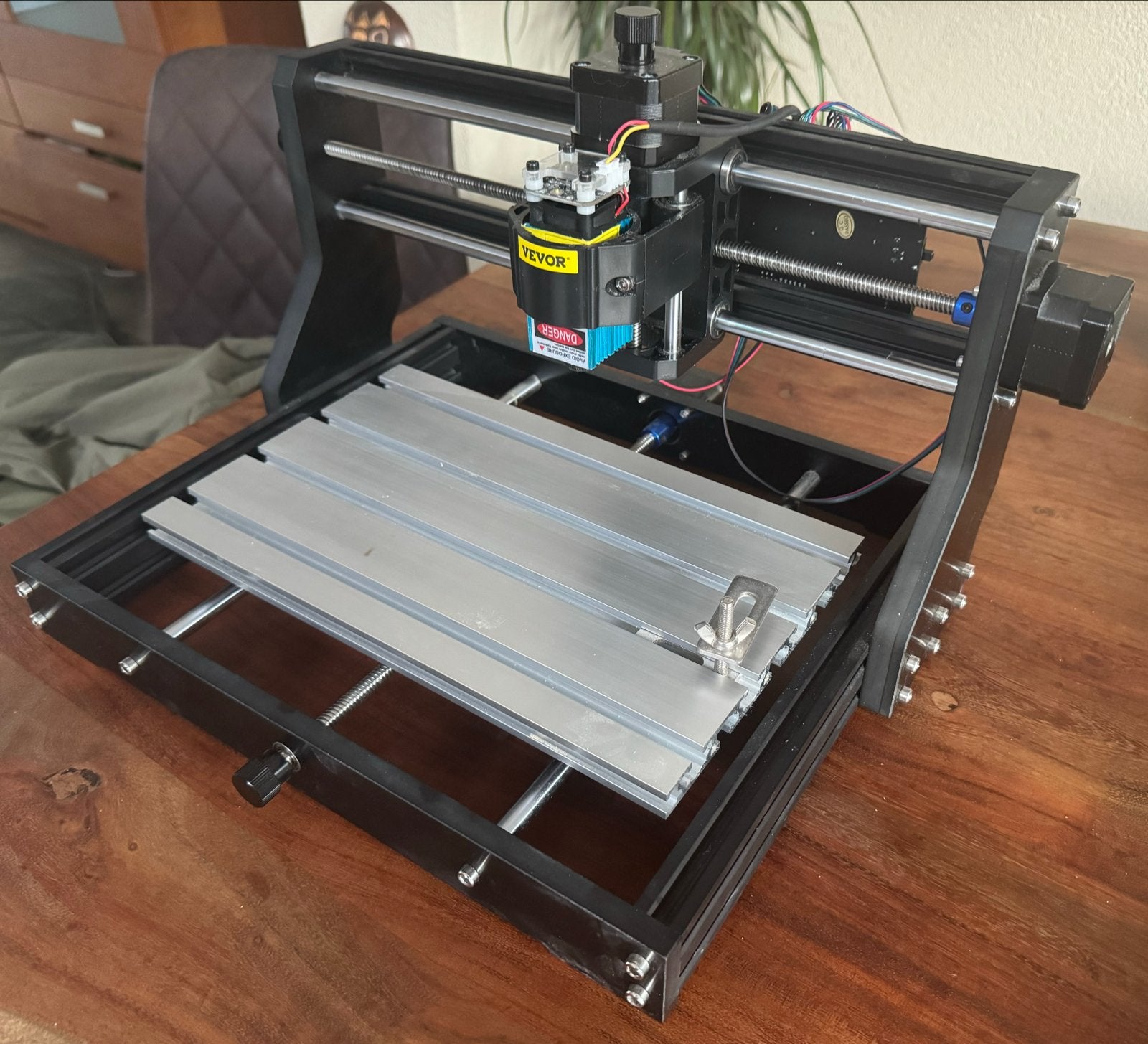 Vevor CNC 3018 Pro met laser, Ophalen, Gebruikt