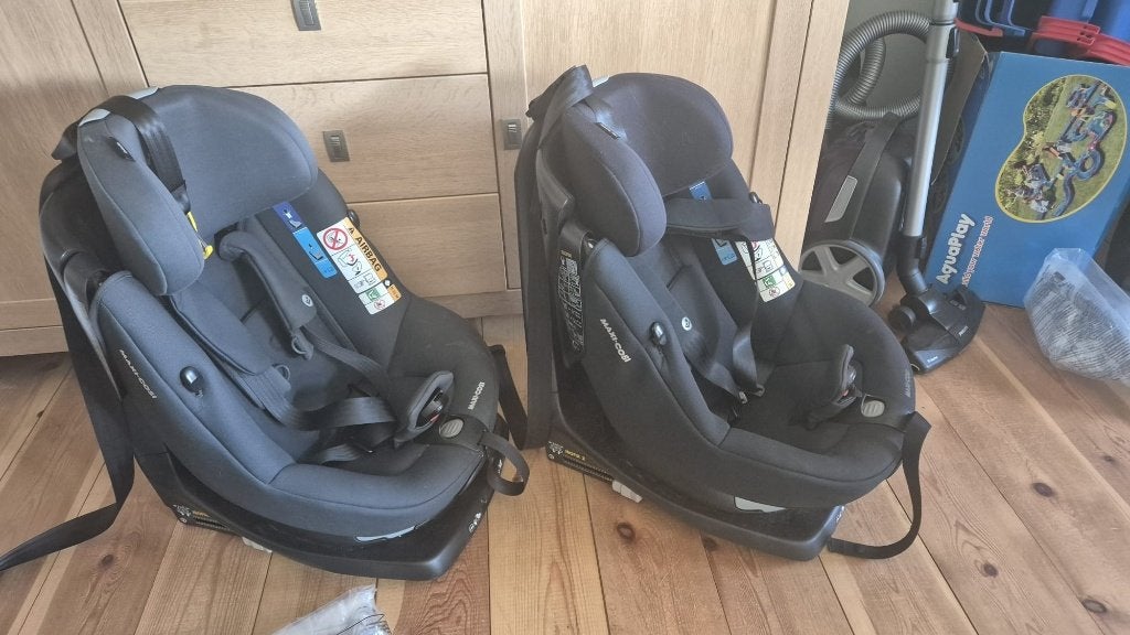 2x maxi cosi axisfix, Kinderen en Baby's, Ophalen, Verstelbare rugleuning, 0 t/m 18 kg, Zo goed als nieuw