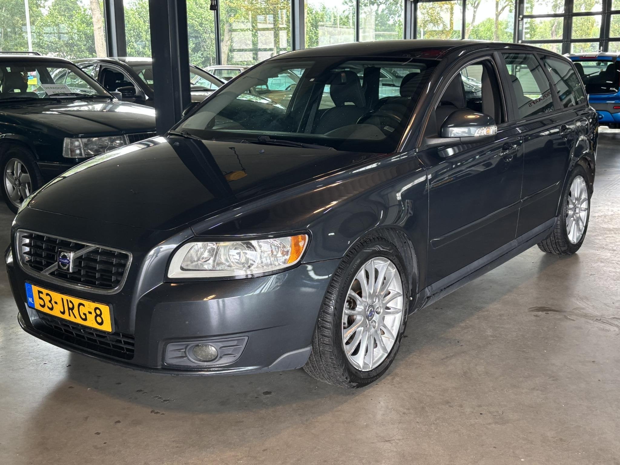 Volvo V50 1.8 Sport, Auto's, Voorwielaandrijving, Gebruikt, Zwart, 4 cilinders
