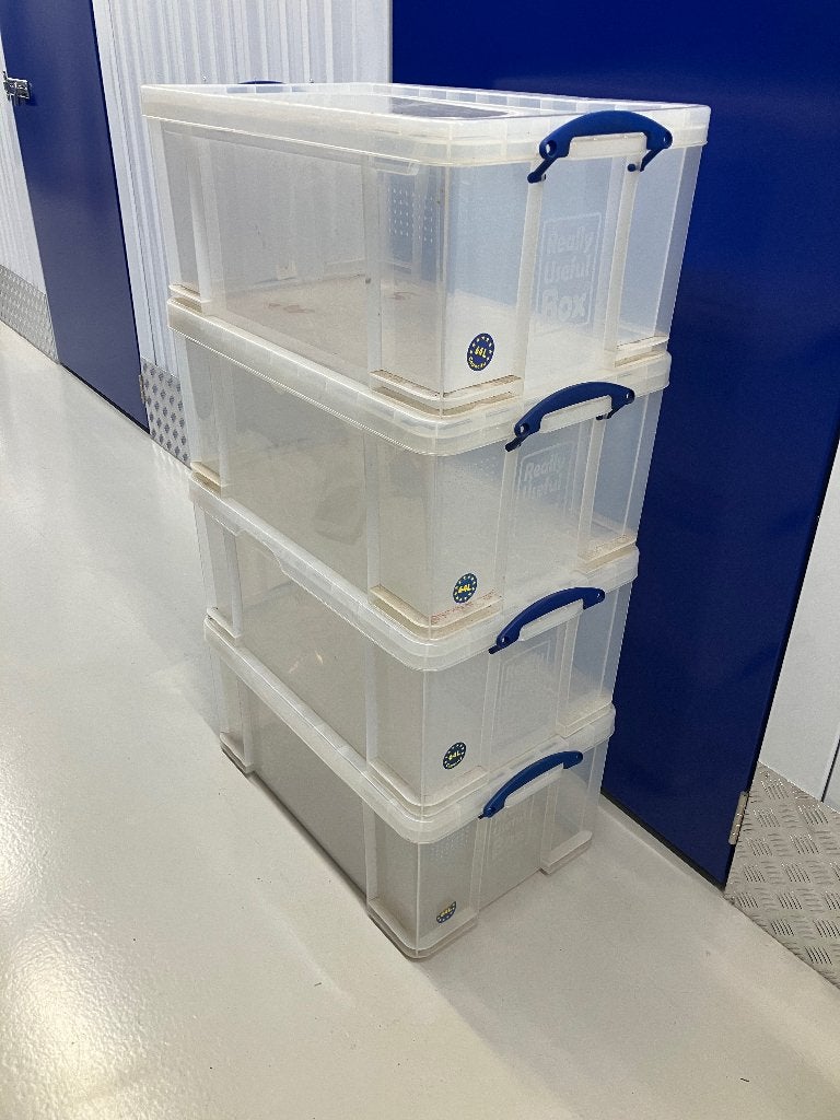 hard plastic opbergbak, stapelbaar, kratten, Ophalen, 40 tot 60 cm, 50 tot 75 cm, Minder dan 35 cm