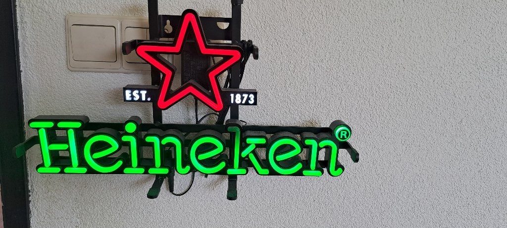 heineken led verlichting €120,00, Ophalen of Verzenden, Nieuw, Lichtbak of (neon) lamp