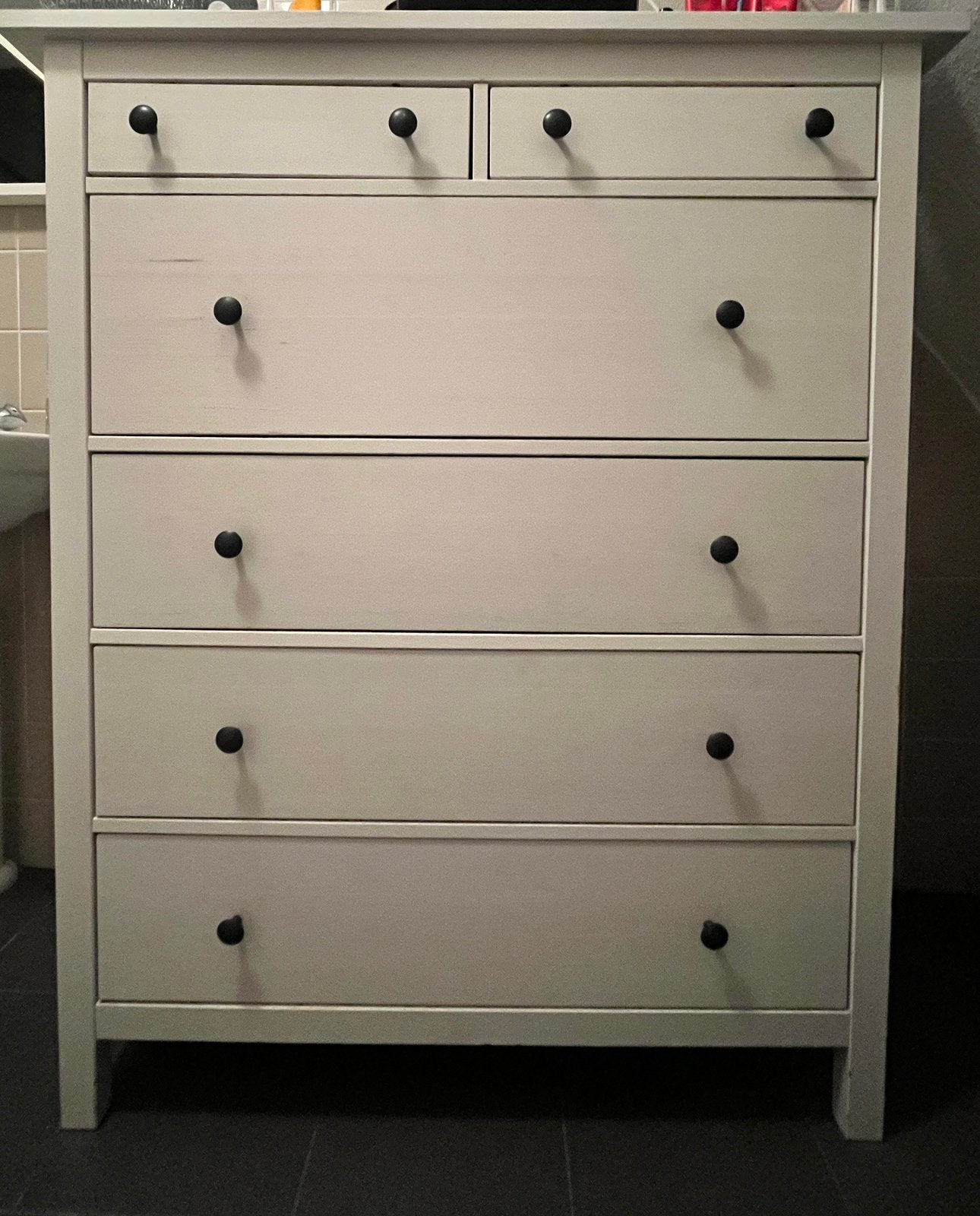 HEMNES 6 lades IKEA, Ophalen, Gebruikt, 100 tot 150 cm, 5 laden of meer