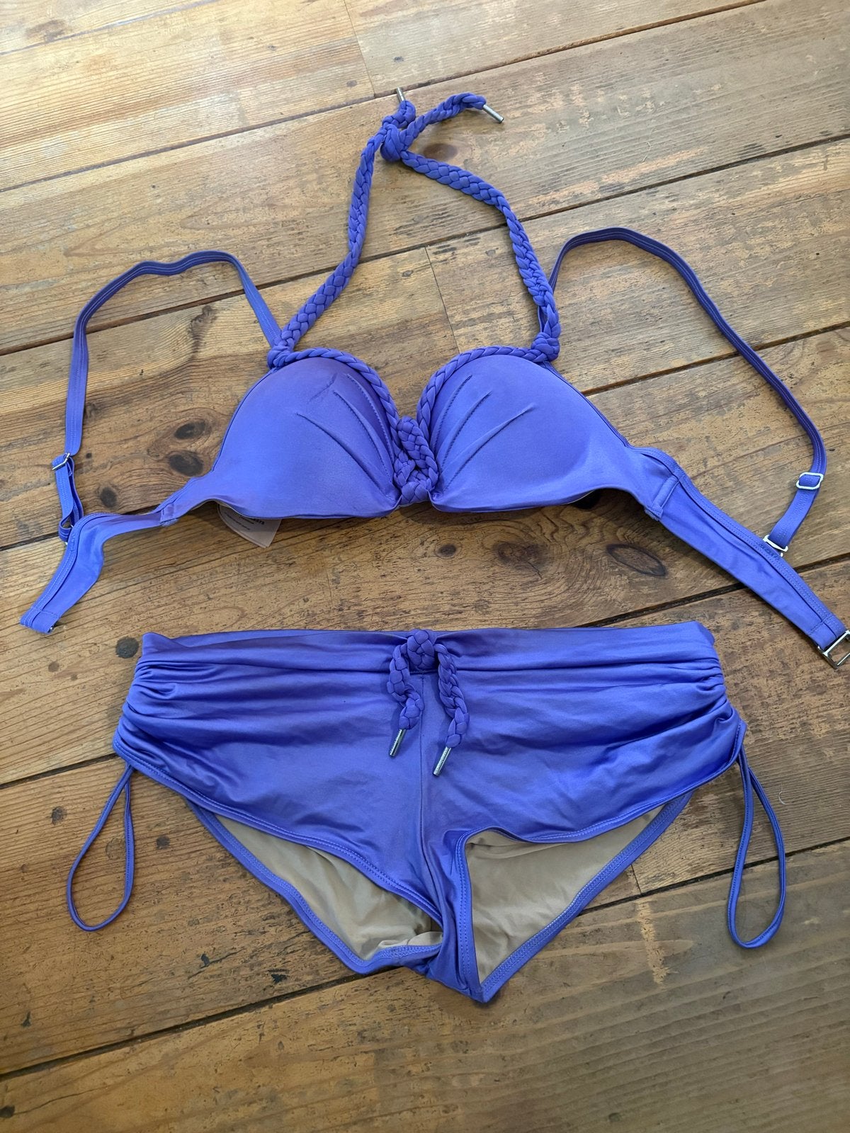 Marlies Dekkers Bikini Lila - Broekje M, Top 75C, Kleding | Dames, Badmode en Zwemkleding, Ophalen of Verzenden, Zo goed als nieuw