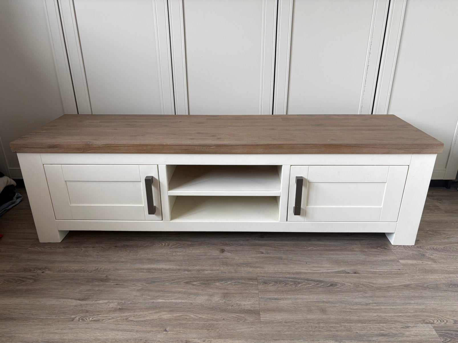 Tv meubel 160x45 pronto wonen, Ophalen, Zo goed als nieuw, 25 tot 50 cm, Minder dan 100 cm