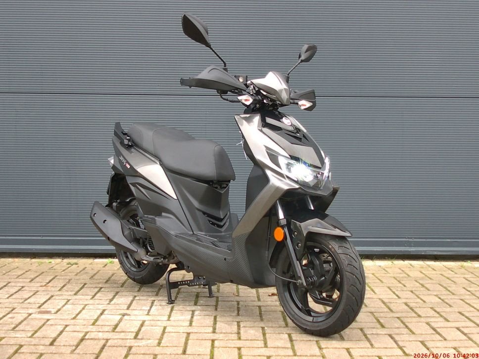 SYM JET 4 RX 2025 Grijs/Zwart. Nette Scooter. Lage Km, Fietsen en Brommers, SYM, Onbekend, 49 cc, Onbekend