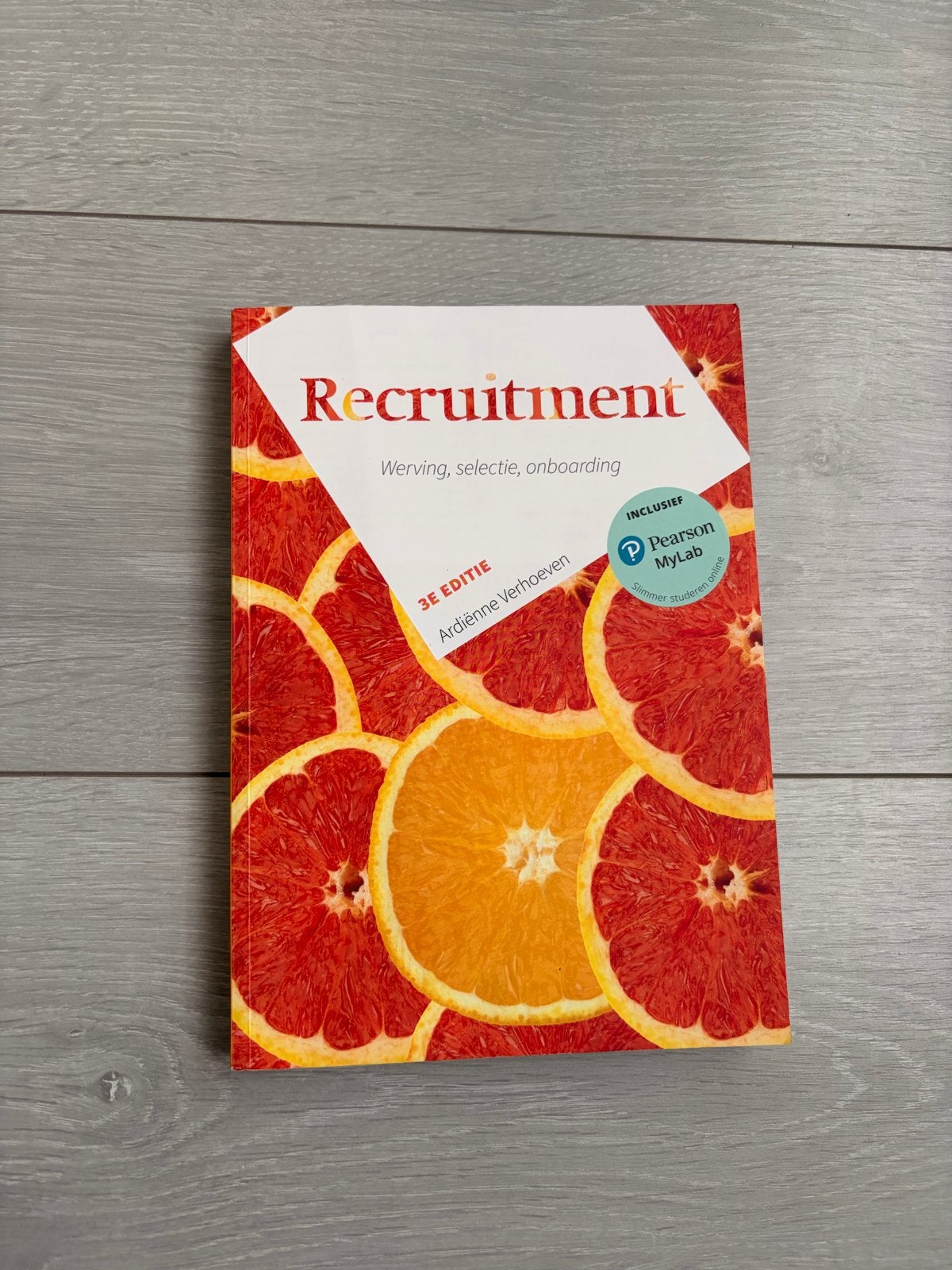 Recruitment - Werving, selectie, onboarding (Pearson), Boeken, Ophalen of Verzenden, Gamma, Zo goed als nieuw, HBO