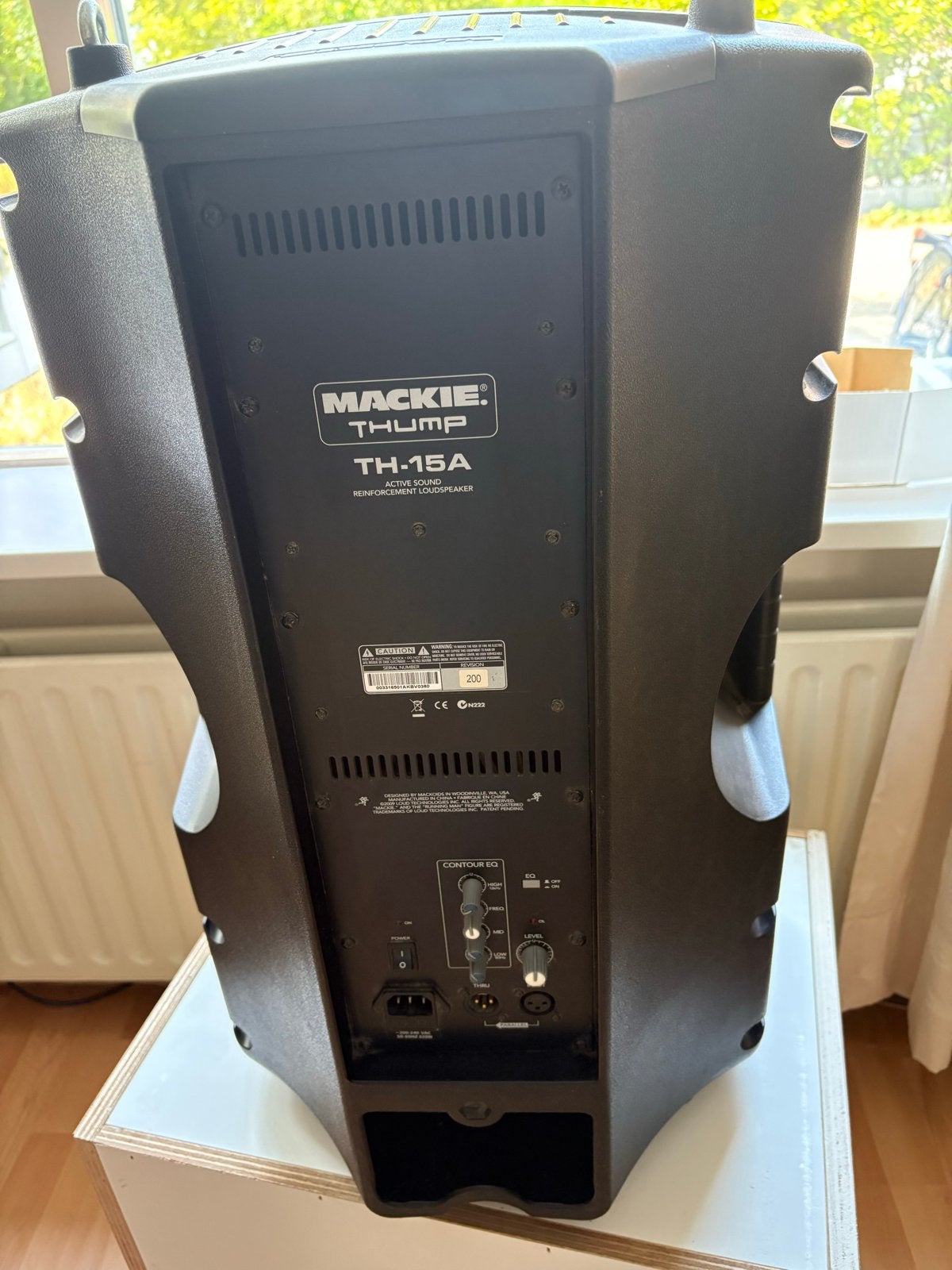 Mackie Thump TH-15A Actieve Luidspreker - Gebruikt, Gebruikt, Party speaker, Ophalen of Verzenden, 150 watt of meer