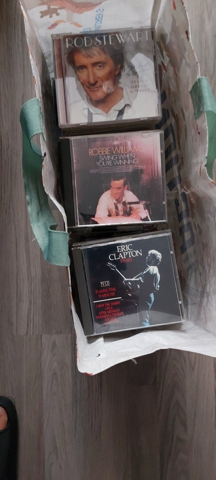 tas vol cd's, Cd's en Dvd's, Ophalen, Gebruikt