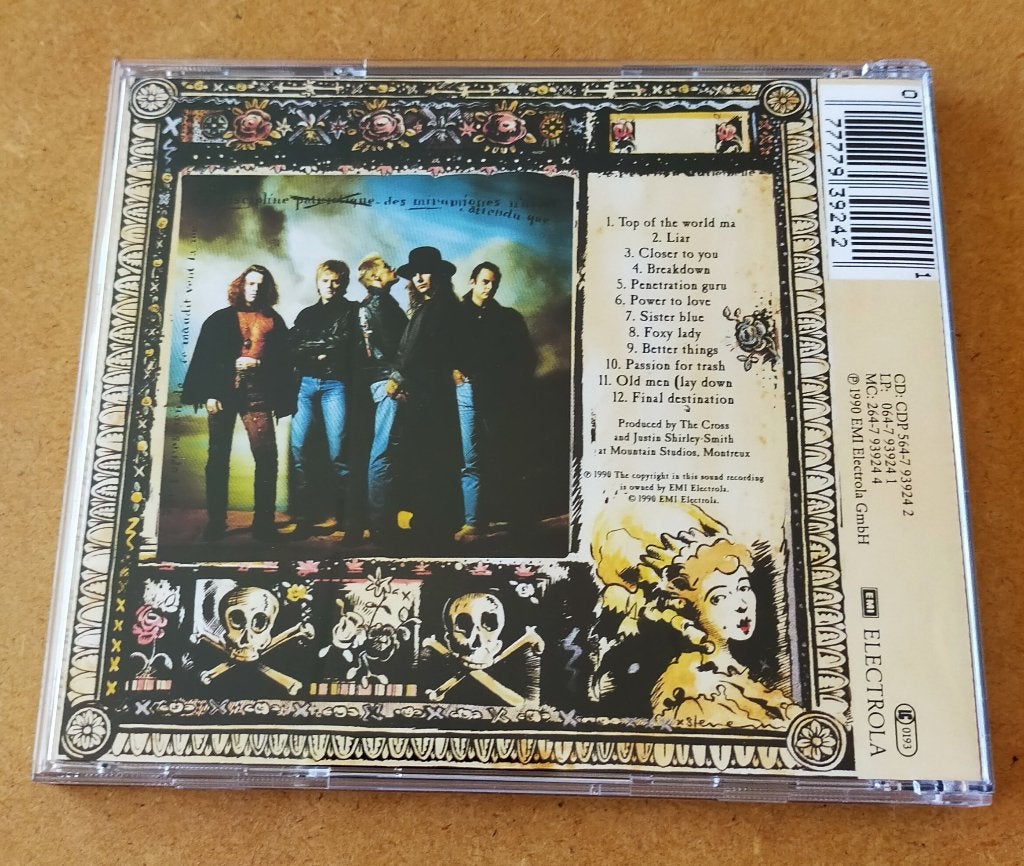 The Cross - Mad Bad And Dangerous To Know CD 1990, Cd's en Dvd's, Ophalen of Verzenden, Gebruikt, Poprock