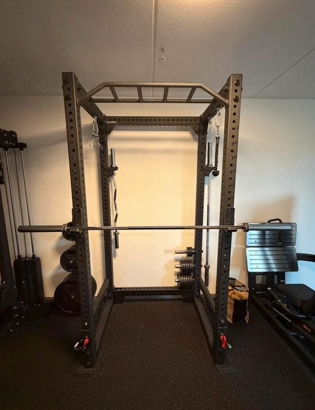 ATX power rack met veel assecoires, Ophalen, Zo goed als nieuw, Krachtstation