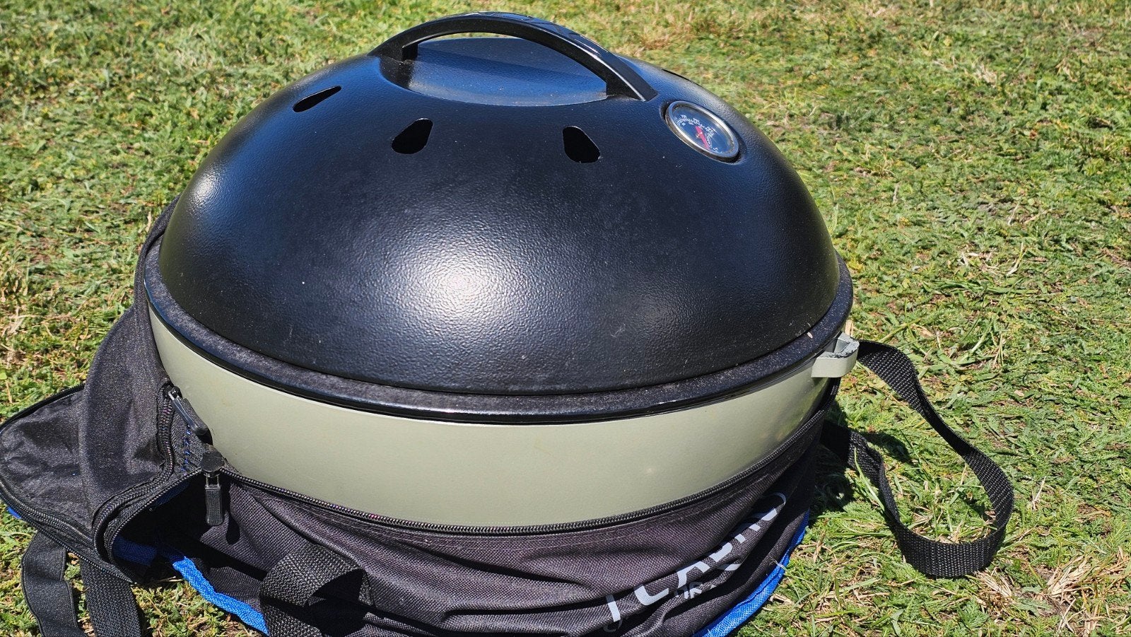 Cadac Citi Chef 40 BBQ incl een Paella Pan, Tuin en Terras, Gasbarbecues, Ophalen, Gebruikt, Cadac