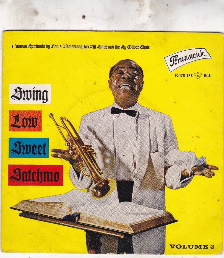 Louis Armstrong ( E.P. 1963 ), Cd's en Dvd's, Ophalen of Verzenden, Zo goed als nieuw, 7 inch, Jazz en Blues