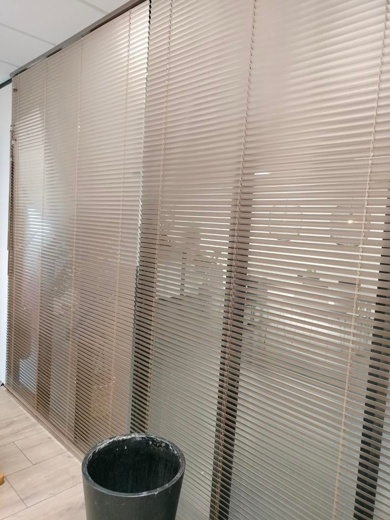 Prachtige luxaflex, metallic bronskleurig, Ophalen, Overige kleuren, 200 cm of meer, 150 tot 200 cm
