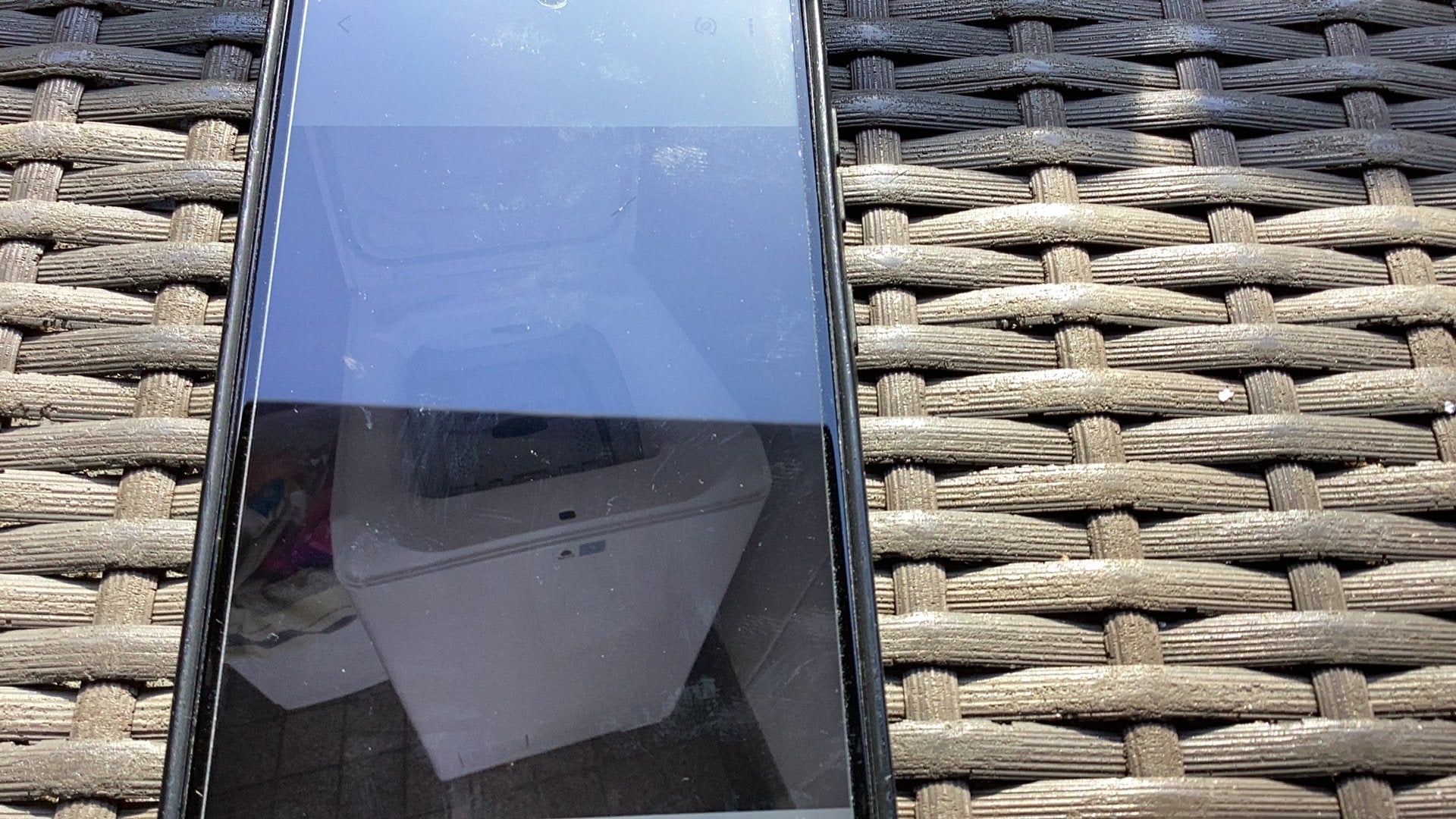 AEG wasmachine bovenlader 45 cm breed, Ophalen of Verzenden, Zo goed als nieuw, 1200 tot 1600 toeren, 85 tot 90 cm
