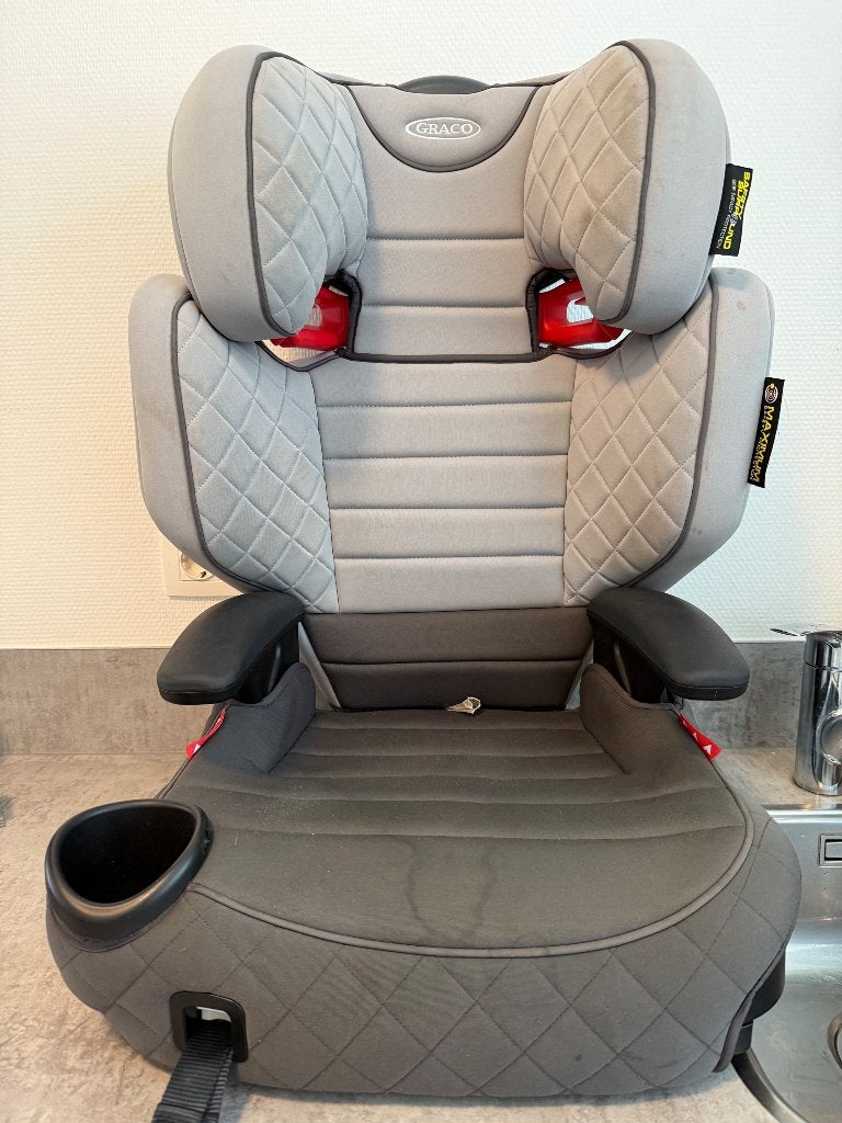 Graco Affix Lx Car Booster Seat Group 2/3 (4 to 12 Years, 15 t/m 36 kg, Ophalen, Overige merken, Gebruikt