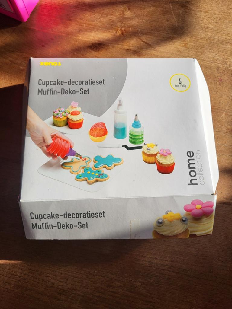 Nieuw Xenos Cupcake Decoratieset 6-delig, Ophalen of Verzenden